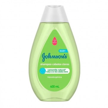 Shampoo Johnson Baby Cabelos Claros 400ml