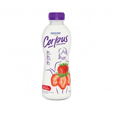 Iogurte Zero Lactose Corpus Morango 850g