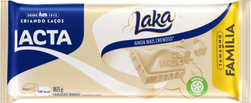 Barra de Chocolate Laka Lacta 165g