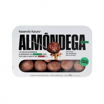 Almondega Plant Based Vegano Fazenda Futuro 300g