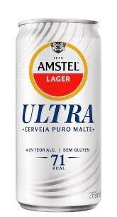 Cerveja Amstel Ultra Puro Malte Sem Gluten Lata 269ml