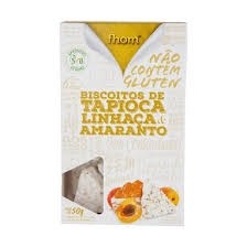 Biscoito de Tapioca Linhaça/Amaranto Flom 50g 