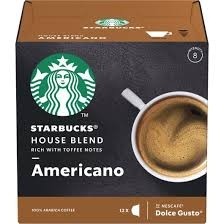 Café Starbucks House Blend Rich With Toffee Americano