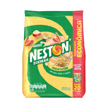 Alimento Neston 3 Cereais 600g Sache