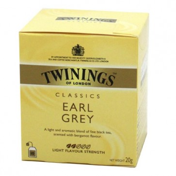 Chá Twinings Earl Grey 10 saquinhos