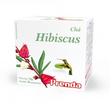 Chá Hibiscus Prenda 10 saquinhos