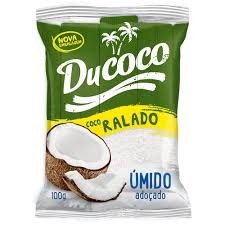 Coco Ralado Úmido Adoçado Ducoco 100g
