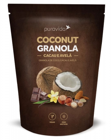 Granola Puravida Coconut Cacau Avela 250g 