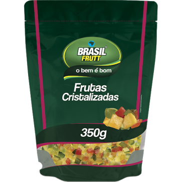 Frutas Cristalizadas Brasil Frutt 200g 