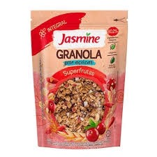 Granola Super frutas Zero Açúcar Jasmine 250g