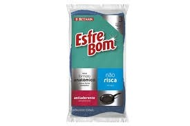 Esponja Esfrebom Não Risca 3 und.