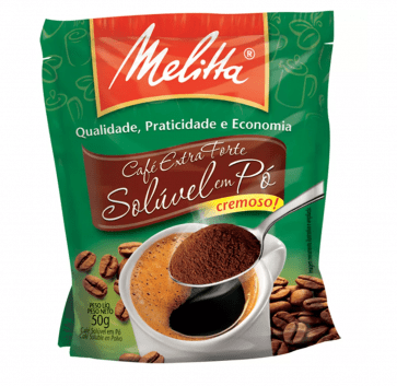 Café Extra Forte Solúvel Melitta 50g 
