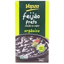 Feijão Preto Orgânico Cozido à Vapor Vapza 280ml