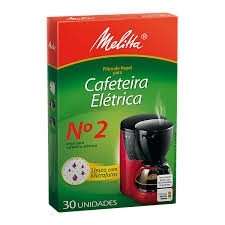 Filtro de Papel Nº2 Cafeteira Elétrica Melitta C/ 30