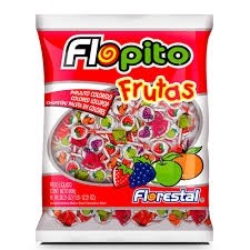 Pirulito Flopito Frutas 800g