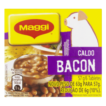 Caldo de Bacon Maggi 57g