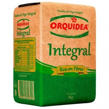 Farinha de Trigo Orquidea Integral 1kg 