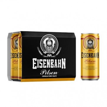 Cerveja Eisenbahn Pilsen pack de 12 com 350ml