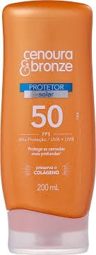 Cenoura & Bronze FPS 50 - Protetor Solar 200ml