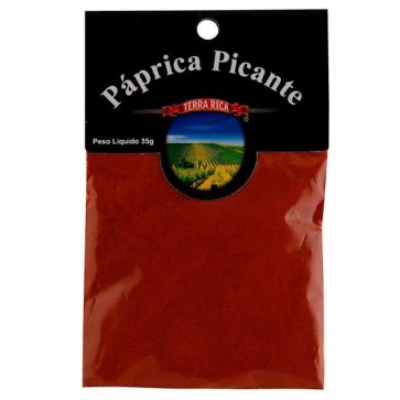 Páprica Picante Terra Rica 50g