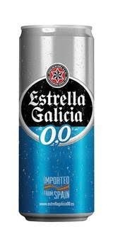 Cerveja Zero Álcool Estrella Galicia 330ml