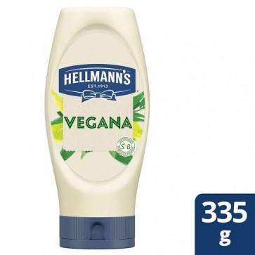 Maionese Hellmanns Vegana Squeeze 335g