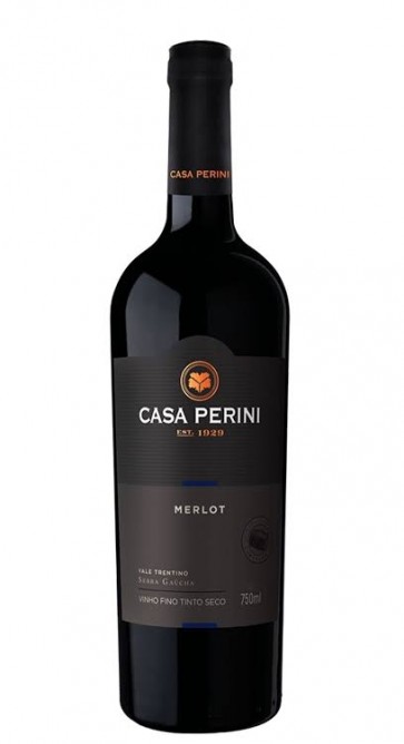 Casa Perini Merlot Nacional Vinho Tinto 750ml