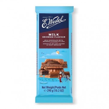 Chocolate E.Wedel ao leite /Brownie 290g