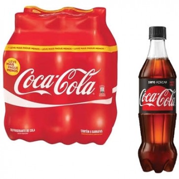 Coca-Cola ZERO Pack C/6 600ml