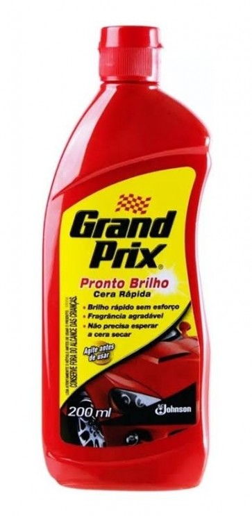 Cera Grand Prix (Ponto Brilho) 200ml