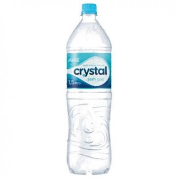 Água Mineral s/gás 1,5L Crystal 