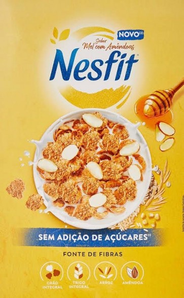 Cereal Nestlé Nesfit Amêndoas Toque de Mel 220g