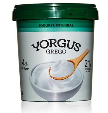 Iogurte Grego Yorgus 4% Gordura Natural 500g