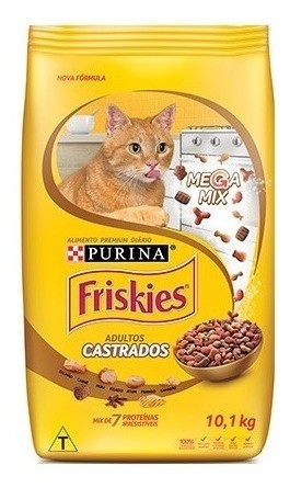 Alimento p/ Gatos Castrados Friskies Megamix 1kg