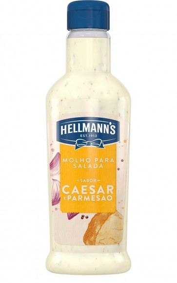 Molho Salada Hellmanns Caesar Parmesão 210ml 