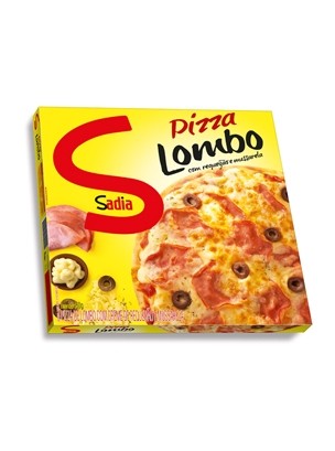 Pizza Lombo com Requeijão e Mussarela Sadia 460 g