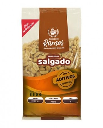 Amendoim Torrado Salgado Ramos 350g