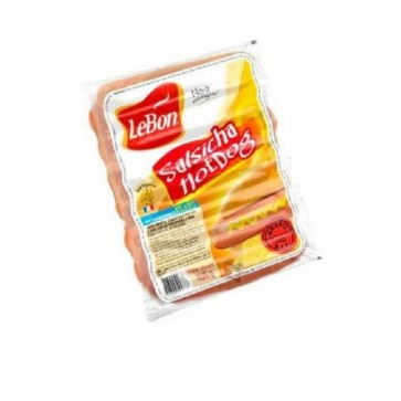 Salsicha Hot Dog Lebon 450g