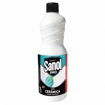 Sanol Pro Limpa Cerâmica 1L 