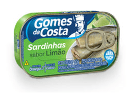 Sardinha Gomes da Costa Limão 125g