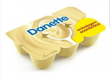 Danette Danone Chocolate Branco 540g
