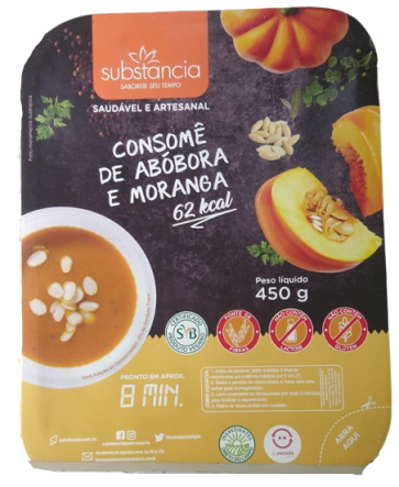 Sopa Consumê de Abobora e Moranga - 450gr
