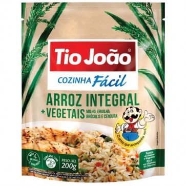 Arroz T. Joao Cozinha Facil Integral+Vegetais  250g