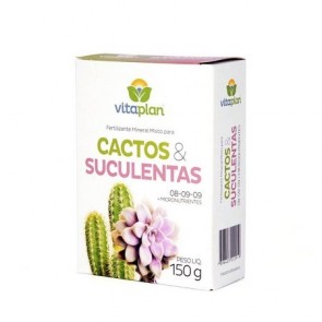 Fertilizante Cactos e Suculentas VitaPlan 150g