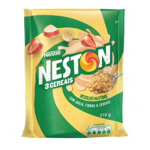 Alimento Neston 3 Cereais 210g Sache