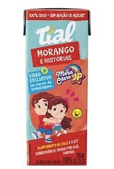 Suco de Morango sem Adição de Açúcar 100% Suco Tial 200ml