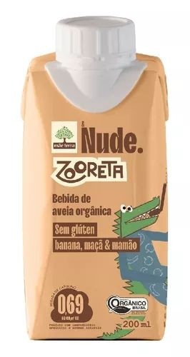 Alimento Nude Zooreta Ban/Maça/mamão 200ml