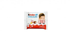 Chocolate Kinder Ferrero ao Leite 50g 4 unidades