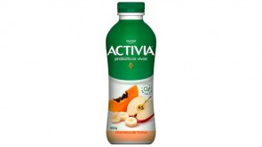 Iogurte Vitamina de Frutas Probióticos Vivos Activia 800g