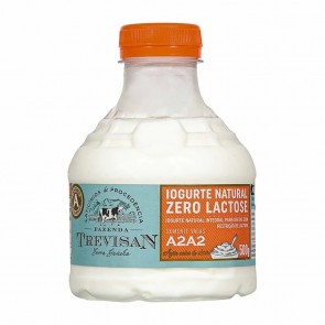 Iogurte Natural Integral Zero Lactose Fazenda Trevisan 500g